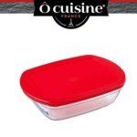 Cuisine Airtight Glass Storage With Flaps- 800ML