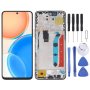 Original Lcd Screen For Honor X8 Digitizer Full Assembly With Frame Black