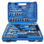Zs - 151-PIECE Chrome Vanadium Socket Set - 1 4" 3 8" & 1 2" Drive Tool Kit