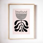 CAT Eats Bird - Flora 1 - A4 - Limited Edition Natural Wood