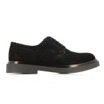 Formal Suede Brogue -black