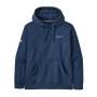 Fitz Roy Icon Uprisal Hoody - - Fleck Blue / XL