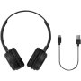 Philips TAH1108 On Ear Wireless Headphones Black