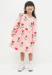PoP Candy Printed Dress - Pink & Red