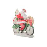 Santa On Bicycle