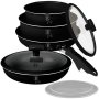 Berlinger Haus Monaco Collection 9 Piece Titan Pro Non-stick Cookware Set
