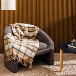Chenille Throw Marzipan