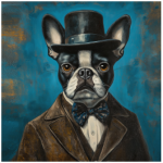 BOSTON FSC2387 Printed Panel Terrier