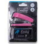 MINI Stapler Set 640 Piece - Pink