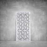 Wall Art D060 - 1040 X 535 X 20 Indoor Matt Silver Warm White