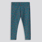 GIRLS Print Leggings - 10 Green