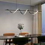 Whisper LED Chandelier Light In Gold Or Black - Gold