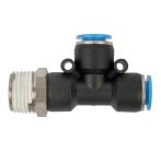 AirCraft Pu Hose Fitting Tee 10X10MM X 1 2"M