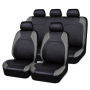 Pu Leather Car Seat Covers For 5-SEAT Cars 9-PIECE Full Set