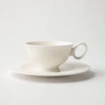 Designers Guild - White Tea Cup & Saucer Set Of 4