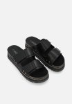 Madison Jo Platform Slide - Black