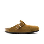 Birkenstock Boston Sfb Mink Suede Leather - 5.5