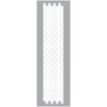 Stencil Border Bricks