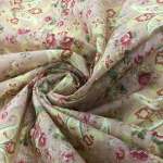 150CM 100% Cotton Plain Printed Fabric Per Meter 6