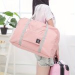 Lightweight Large Capacity Travel Duffle Bag With Shoulder Strap - Durable Polyester Ideal For Outdoor & Travel Essentials