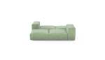 Double Lounger - Cord Velours - Duck Egg - 199CM X 168CM