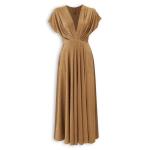 Bronze Sparkle Maxi Dress