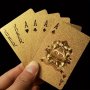 24K Playing Cards Deck - Perfect For Poker Practical Jokes & Party Gifts Christmas Halloween Easter Thanksgiving Gift