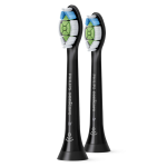 Philips Sonicare W2 Optimal White Interchangeable Sonic Brush Heads - Black