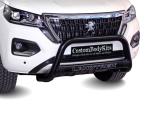 Peugeot Landtrek 2021+ Nudge Bar Black Asb