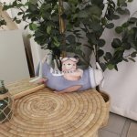 Shaped Pillow Blue Bear Planes
