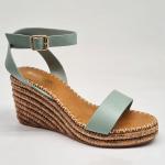 Madison Marion Wedge - Light Sage - 8