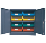 Linbin Storage Bin Half Size Cabinet Kit 4