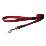 Rogz Pet Products Rogz Utility Extra Large 25MM Lumberjack Fixed Dog Lead - Red Reflective