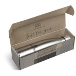 Consulate Flask In Bianca Custom Gift Box