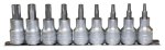 Teng Tools 9PC 1 2" Drive Tpx Bit Socket Set