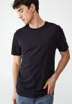 Cotton On Organic Crew T-Shirt - Ink Navy