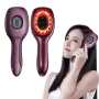 Electric Scalp Care Hair Growth Comb LED Red Light Anti Hair Loss Treatment Vibration Massage Oil Applicator