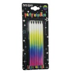 Rainbow Ombre Candles Pack Of 6