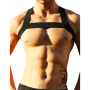 Double Shoulder Black Party Harness Strap