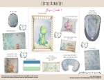 Cot Duvet Bedding Little Dino Set