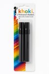 Khoki 2 Pack Permanent Markers Set