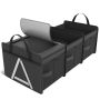 Car Trunk Organizer With Insulated Cooler Bag 3 Compartments Heavy Duty