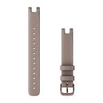 Garmin Lily Bands 14 Mm - Paloma Italian Leather With Dark Bronze Hardware