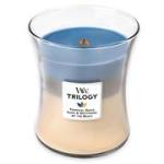 Woodwick Trilogy Nautical Escape Medium Retail Box No Warranty Product Overview:about This Fragrancesand & Driftwooda Perfect Ba