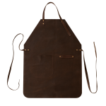 Woman's Leather Apron - Brown