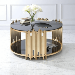 Royal Centrepiece Coffee Table - Marble And Gold