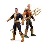 Dc Collectibles Injustice Aquaman Vs. Black Adam Action Figure 2-PACK