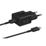 Samsung 25W Gan Wall Charger With Usb-c Cable 1-PORT Black Official