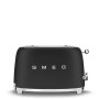 Smeg Toaster 50&APOS S Style TSF01BLMUK