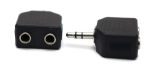 3.5MM Female To Dual Male Audio Splitter